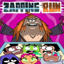 Teen Titans Go Zapping Run game