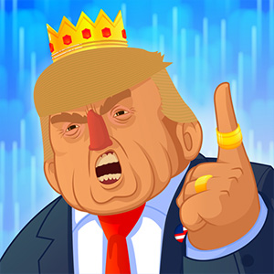 Kick The Trump game