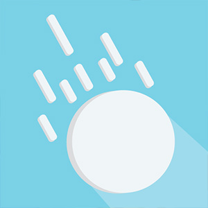 Falling Dots game