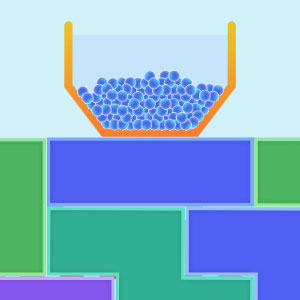 Ball Fall Hex game