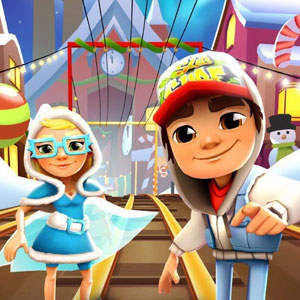 Subway Surfers Winter Holiday game