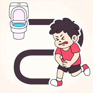 Draw To Toilet game