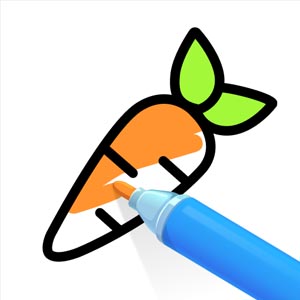 Simple Sketch ASMR Art Coloring Game